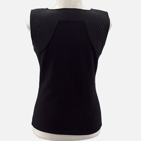 Ralph Lauren Black Label Sleeveless Knit Top in Black - Size Small - Picture 5 of 9